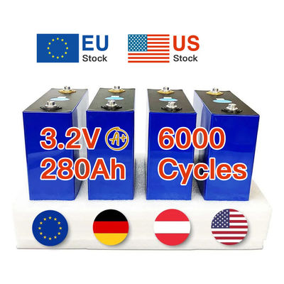 3.2V 280Ah Lifepo4 Cell EV LF280K Lithium Ion Battery For Solar Energy Storage System