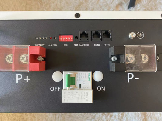 48V 100Ah 200Ah 5Kwh Lifepo4 Solar Home Battery Wall Mounted IP64 IP65