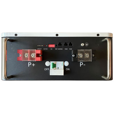 Long Lasting 25C Cylaid 51.2v 100ah Solar Home Battery Off Grid Connection