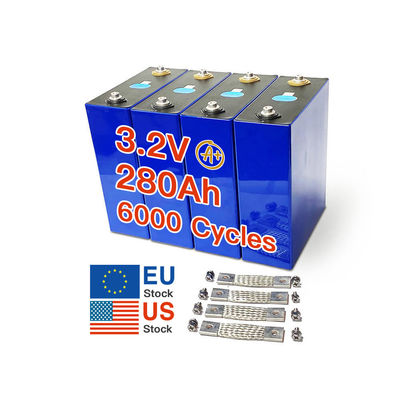 Low Self Discharge Lifepo4 Prismatic Cells Battery 280Ah 3.2V 304Ah For Solar System
