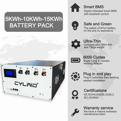 Seplos Mason 280 LiFePO4 Battery Box Stack Type Case With 200A BMS DIY Kit Unit