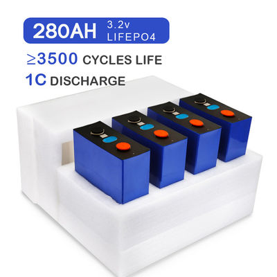 Energy Storage System 280Ah Cell 3.2V Rechargeable Battery for High Power Application