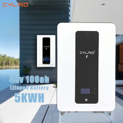 48V100Ah Powerwall Mounted Lifepo4 Battery