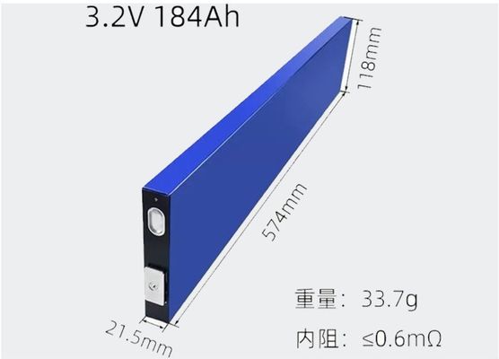 184Ah LiFePO4 Blade Battery Cell