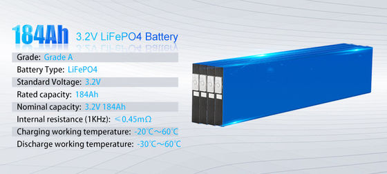 184Ah LiFePO4 Blade Battery Cell