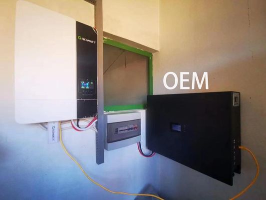 100Ah 51.2Volt Home Energy Storage Battery Customized Power Wall For Solar Storage