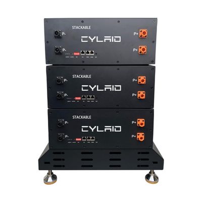 5KW Lithium Iron Solar Battery Pack 51.2V 100Ah for Solar Energy Nominal Voltage
