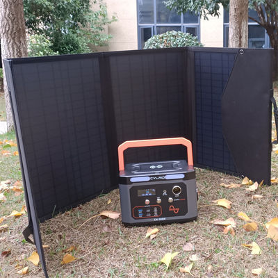 Cylaid MPPT 110V 220V Portable Power Station 2000W with Solar Panel and Lithium Battery
