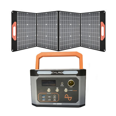 Cylaid MPPT 110V 220V Portable Power Station 2000W with Solar Panel and Lithium Battery