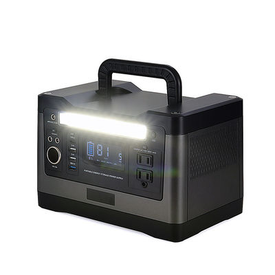500W AC DC USB Type-C Port Solar Generator for Camping Fully Charged in 6-7 Hours
